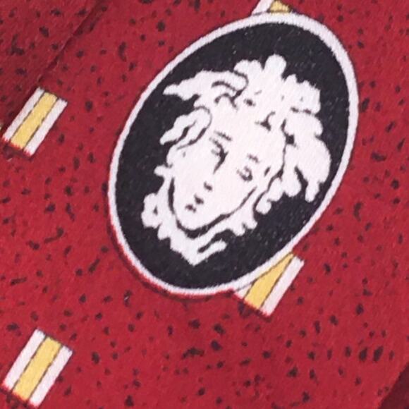 VERSACE CLASSIC SILK TIE - Picture 6 of 14